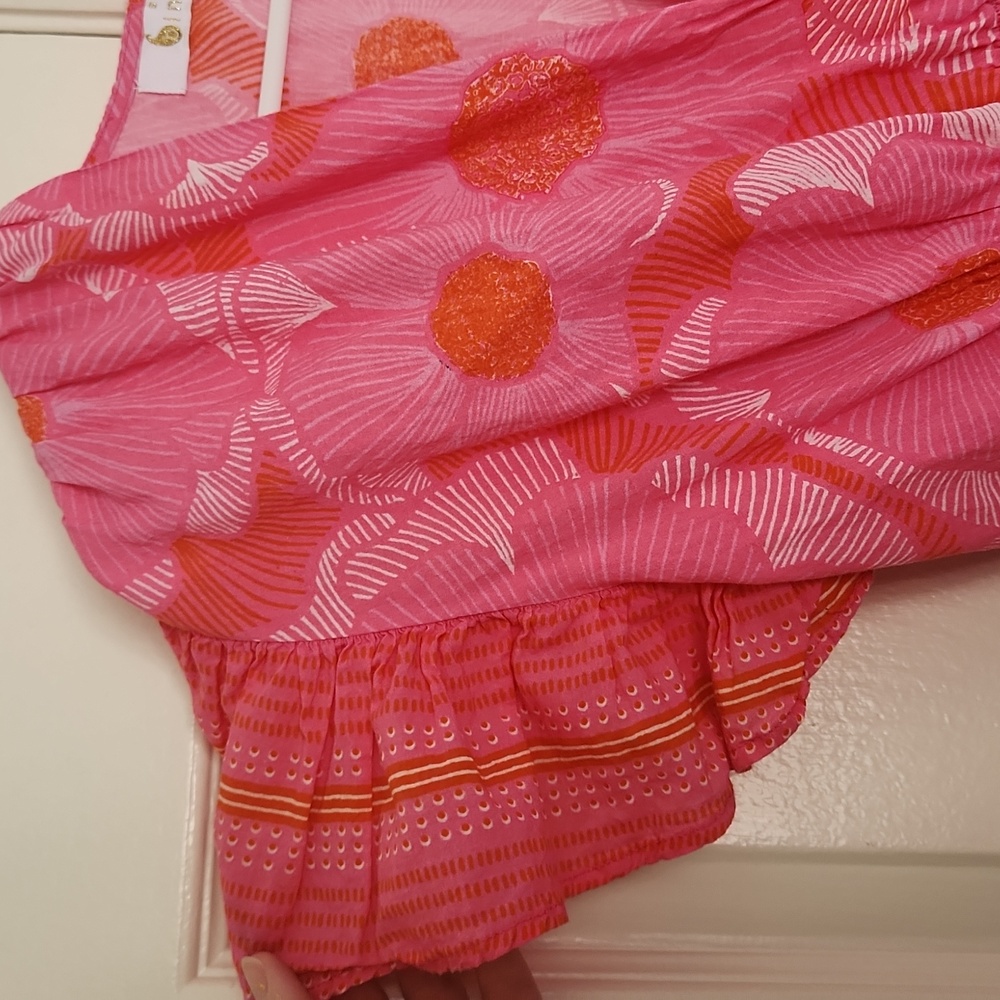 Bindu Milla Fuschia Floral Dress Size Small - Picture 12 of 15